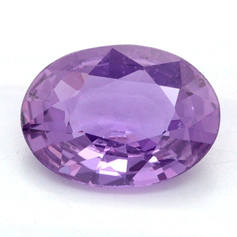 Oval Purple Sapphire 0.74ct loose gemstone