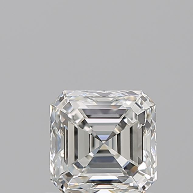 Asscher Natural Diamond 0.90ct H VVS2