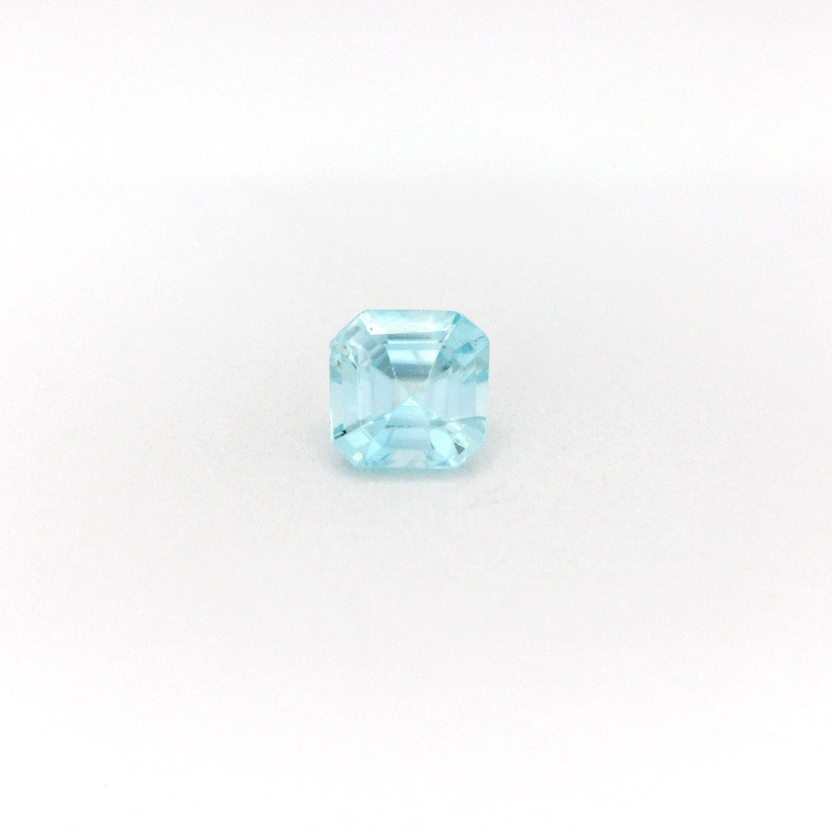Octagonal Blue Zircon 0.74ct loose gemstone