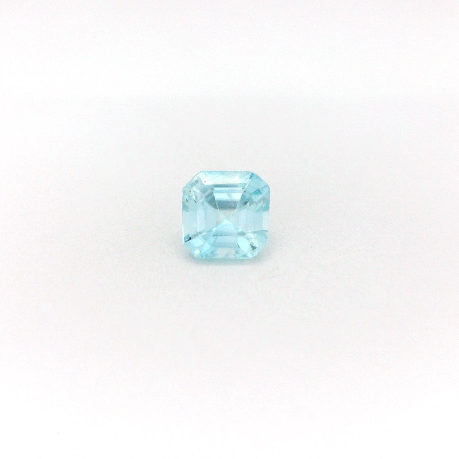 Octagonal Blue Zircon 0.74ct loose gemstone