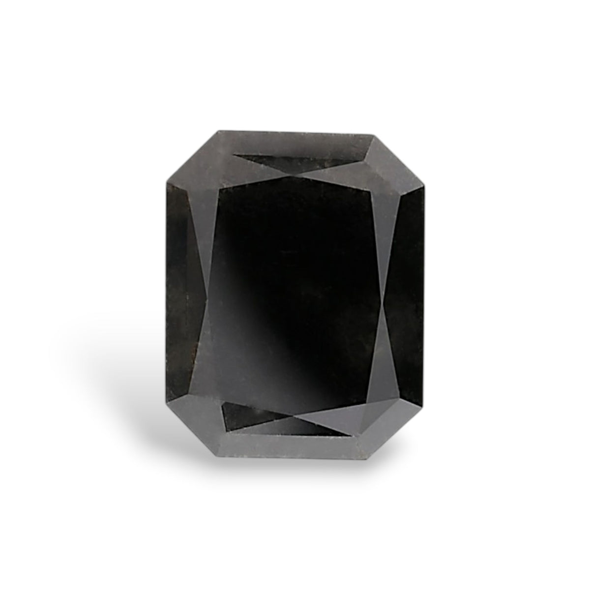 Radiant Fancy Black Natural Diamond 2.64ct VVS2 loose diamond