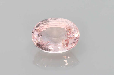 Oval Orange Sapphire 3.12ct loose gemstone