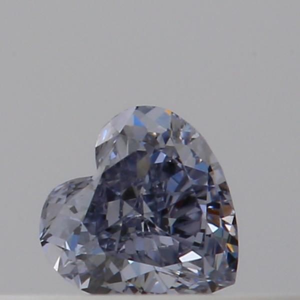 Heart Fancy Gray Gray Blue Natural Diamond 0.1ct loose diamond