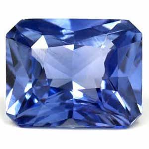 Emerald Blue Sapphire 2.07ct loose gemstone