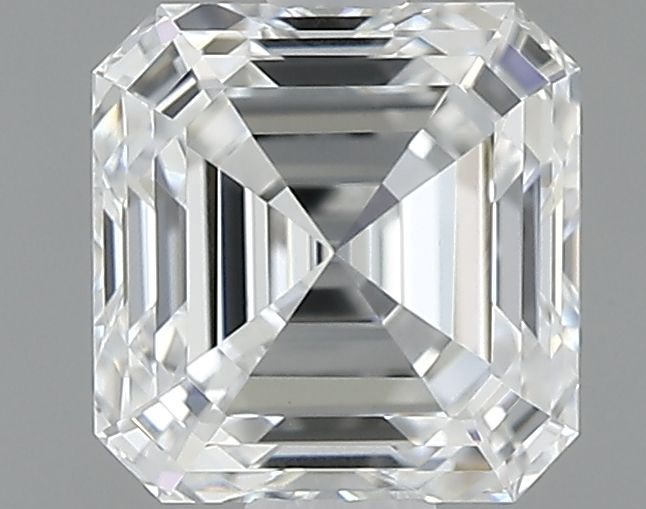 Asscher Natural Diamond 1.00ct E VVS2