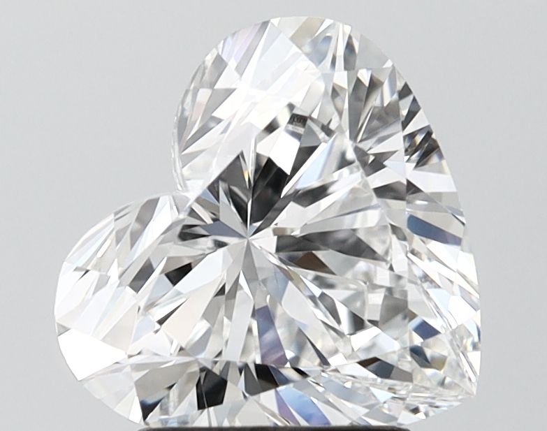 Heart Lab-Grown Diamond 2.52ct D VVS1