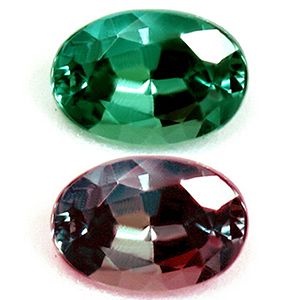 Oval Green Alexandrite 0.16ct loose gemstone