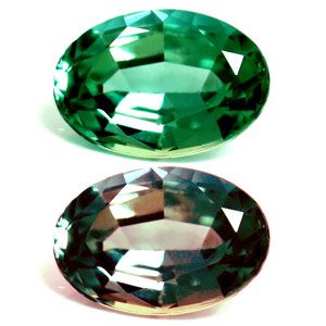 Oval Green Alexandrite 0.39ct loose gemstone
