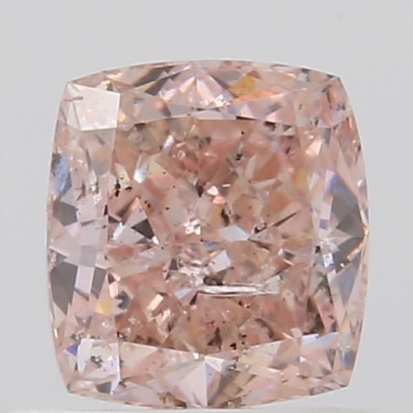 Cushion Fancy Light Brown Pink Natural Diamond 0.75ct I1 loose diamond