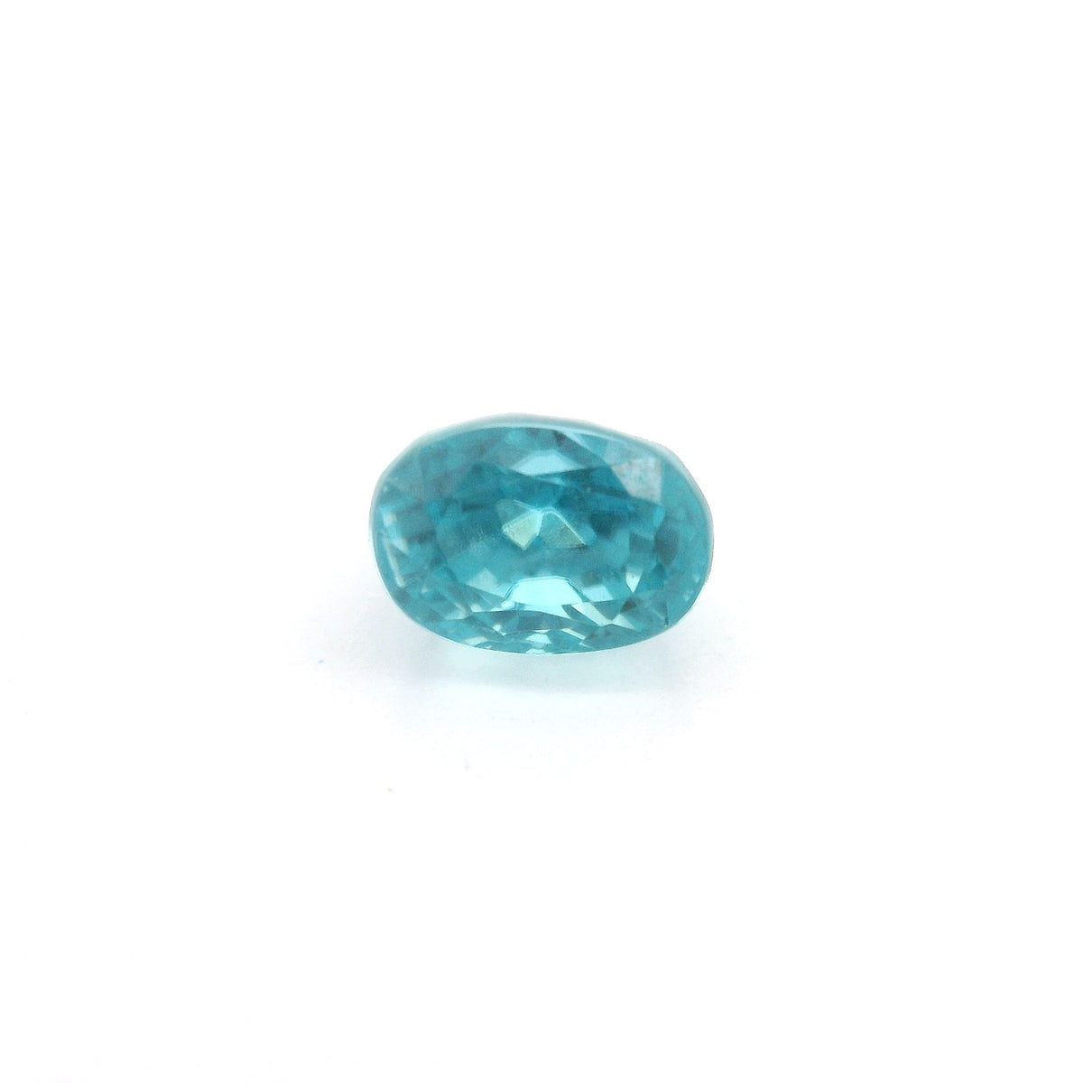 Oval Blue Zircon 2.89ct loose gemstone