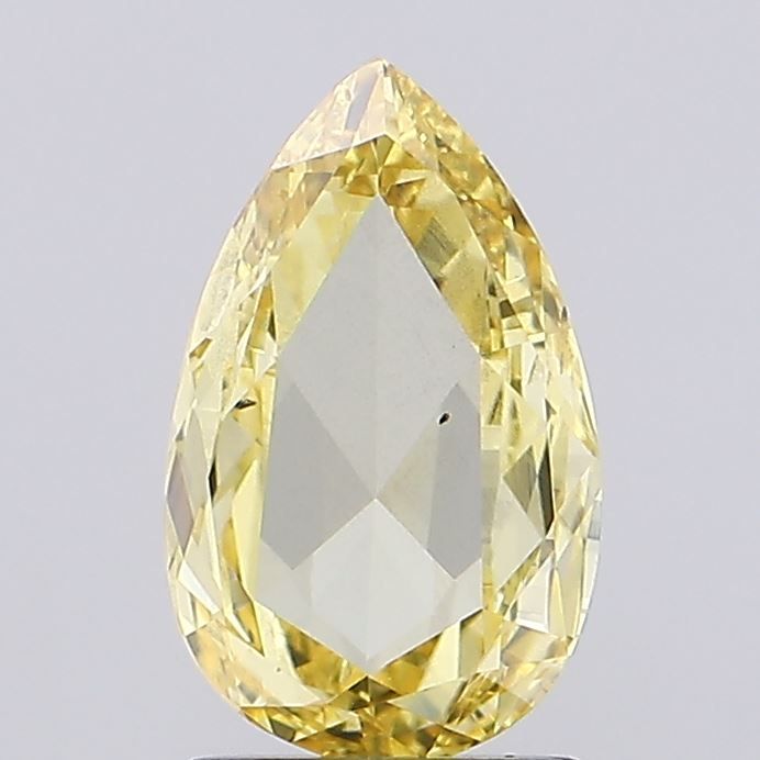 Rose Fancy Vivid Yellow Lab-grown Diamond 1.24ct VS2 loose diamond