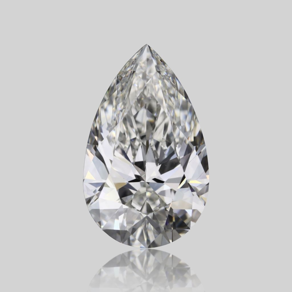 Pear Natural Diamond 0.71ct F VVS2