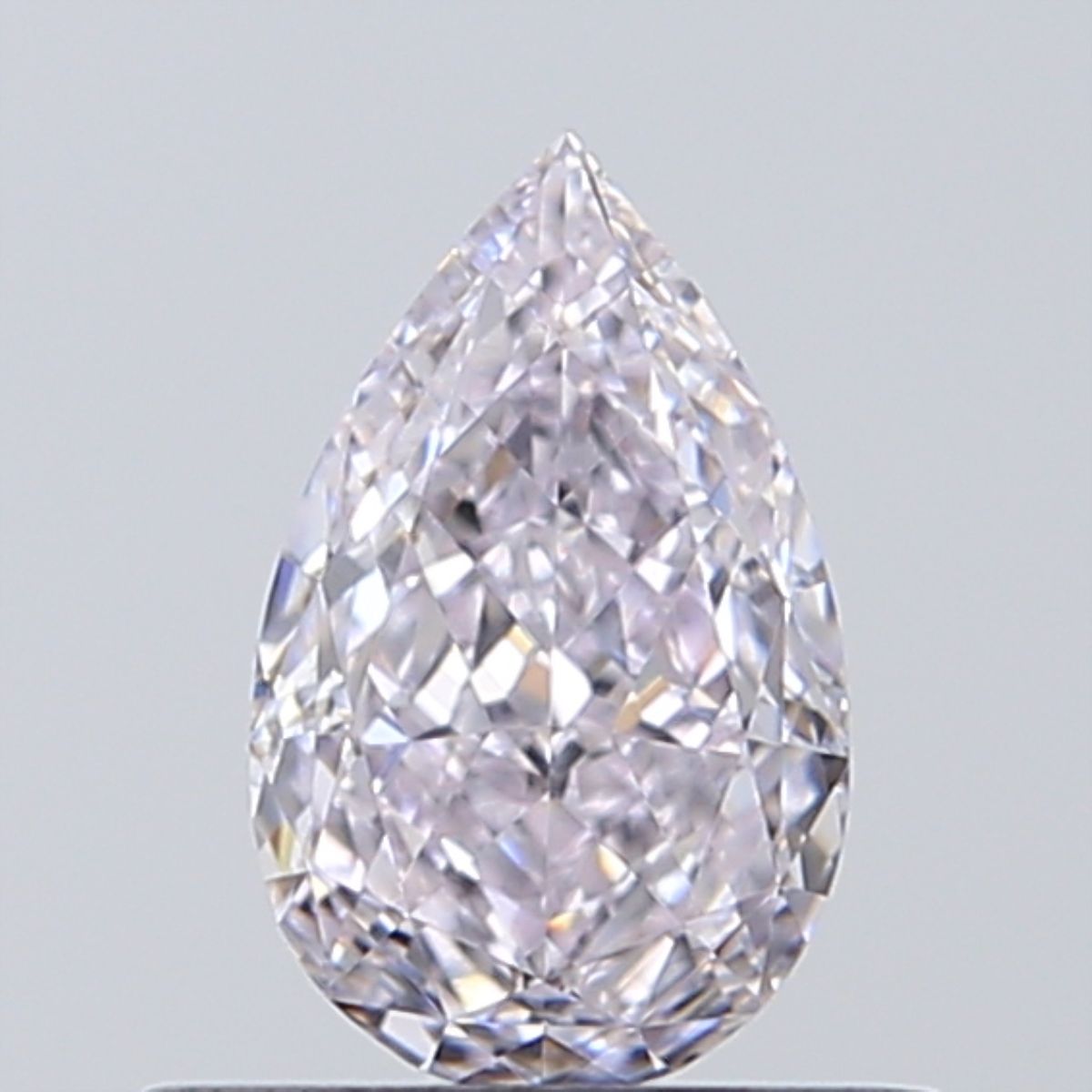 Pear Faint Pink Natural Diamond 0.54ct VS1 loose diamond