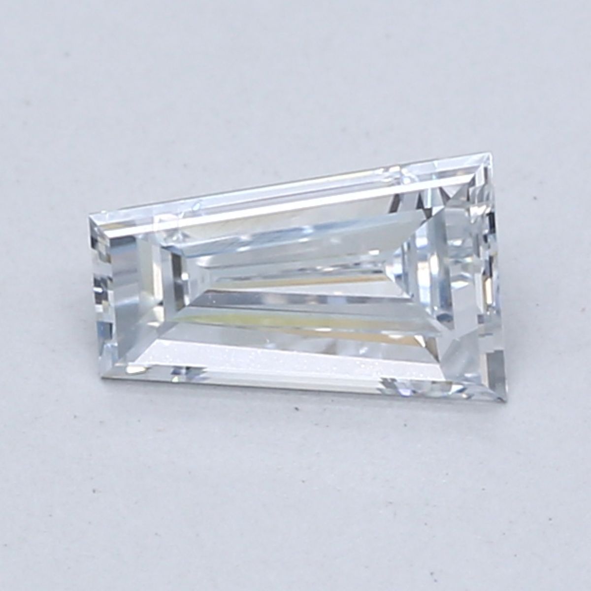 Tapered Baguette Fancy Light Blue Lab-grown Diamond 0.72ct VVS2 loose diamond