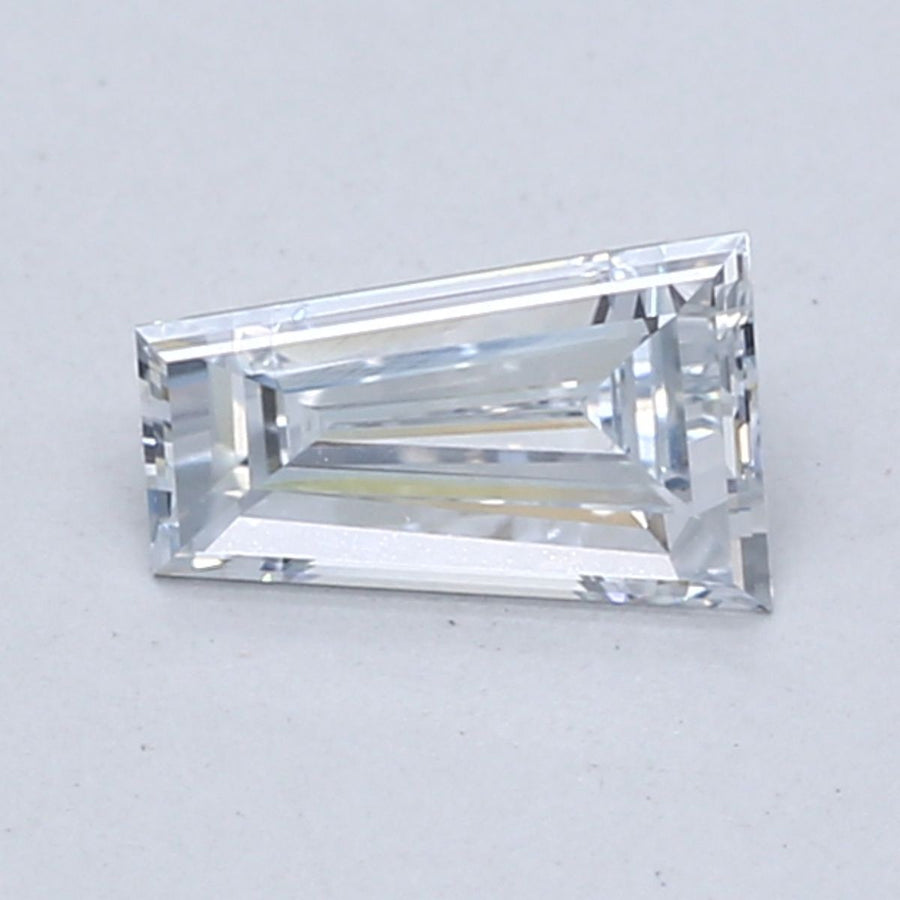 Tapered Baguette Fancy Light Blue Lab-grown Diamond 0.72ct VVS2 loose diamond