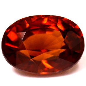 Oval Orange Garnet 7.52ct loose gemstone