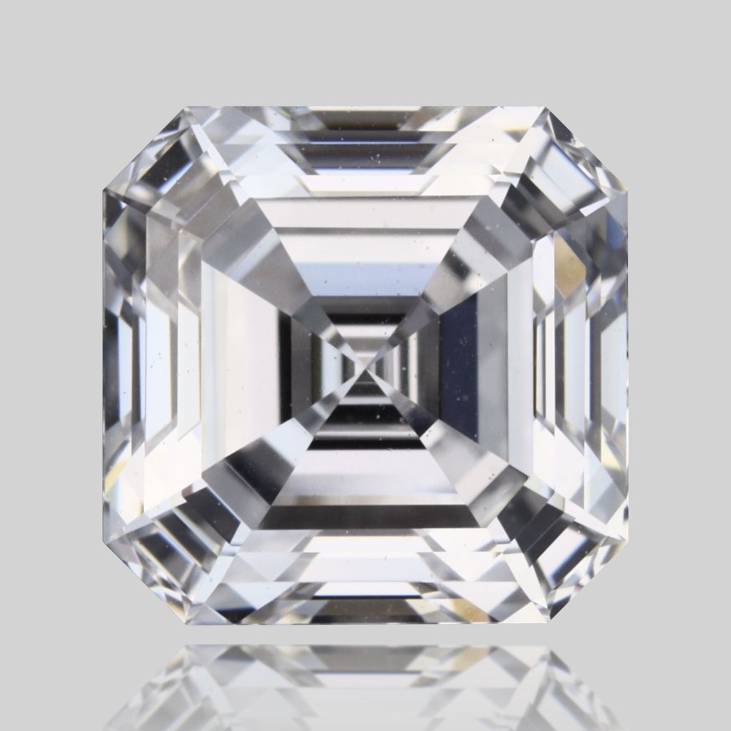 Asscher Natural Diamond 1.01ct D VVS2
