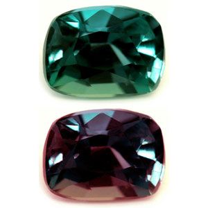 Cushion Green Alexandrite 0.17ct loose gemstone