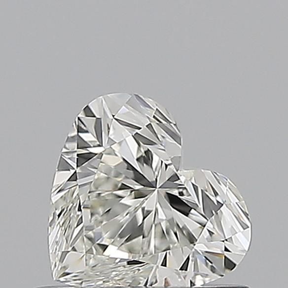 Heart Natural Diamond 0.64ct H VVS2