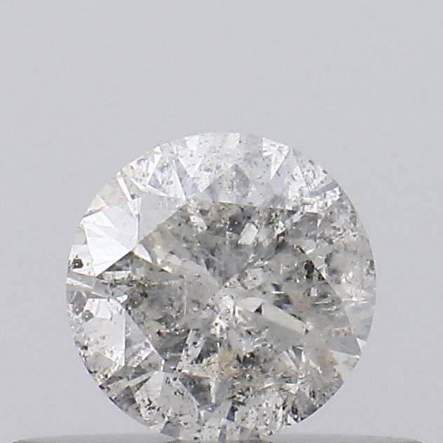 Round Salt And Pepper Natural Diamond 0.31ct I3 loose diamond