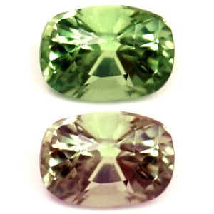 Cushion Green Alexandrite 0.26ct loose gemstone