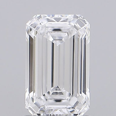 Emerald Lab-Grown Diamond 1.07ct D VVS1 (IGI)