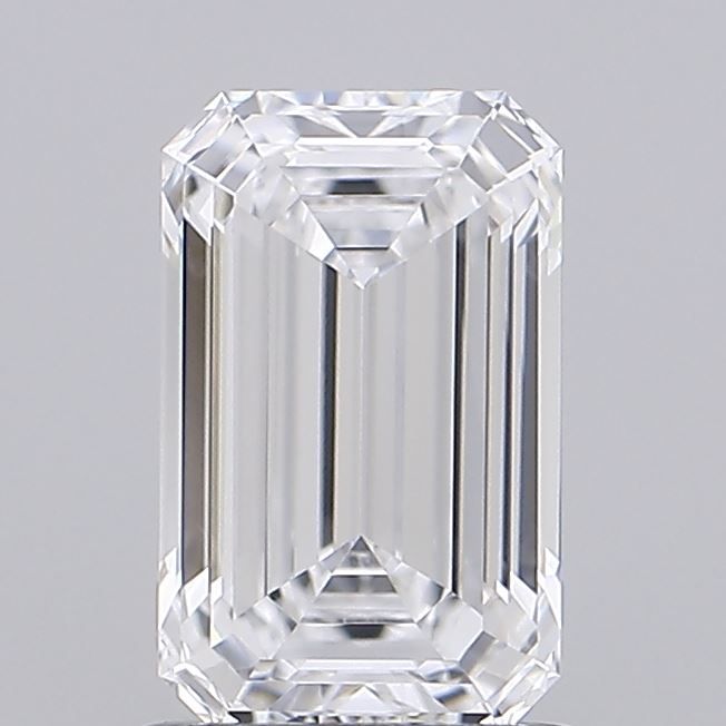 Emerald Lab-Grown Diamond 1.07ct D VVS1 (IGI)