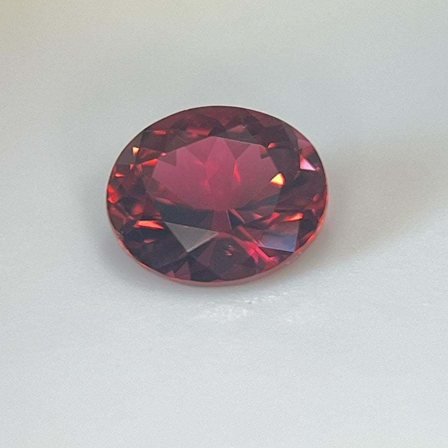 Oval Pink Tourmaline 0.89ct loose gemstone