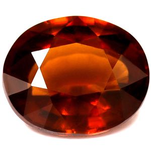 Oval Orange Garnet 6.9ct loose gemstone