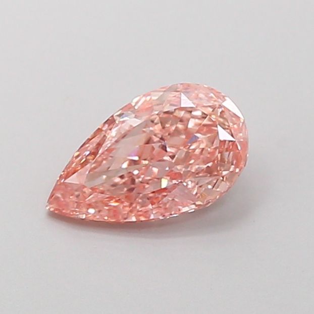 Pear Fancy Vivid Brown Lab-grown Diamond 0.46ct VS2 loose diamond