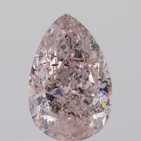 Pear Fancy Light Pink Brown Pink Natural Diamond 0.56ct loose diamond