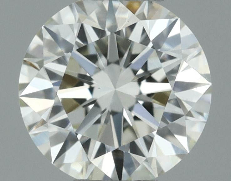 Round Natural Diamond 0.37ct J VS1
