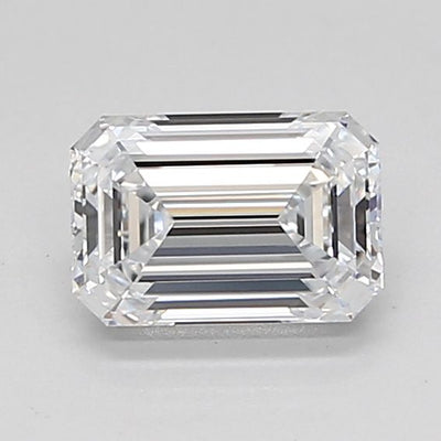 Emerald Lab-Grown Diamond 0.91ct E VVS1 (IGI)