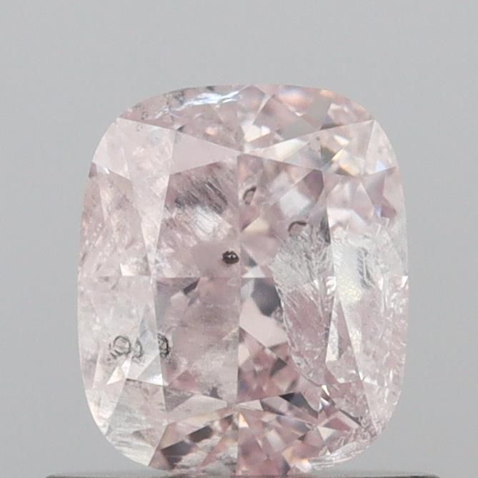 Cushion Fancy Light Pink Natural Diamond 1.01ct loose diamond