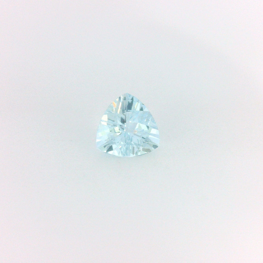 Triangular Blue Aquamarine 0.64ct loose gemstone