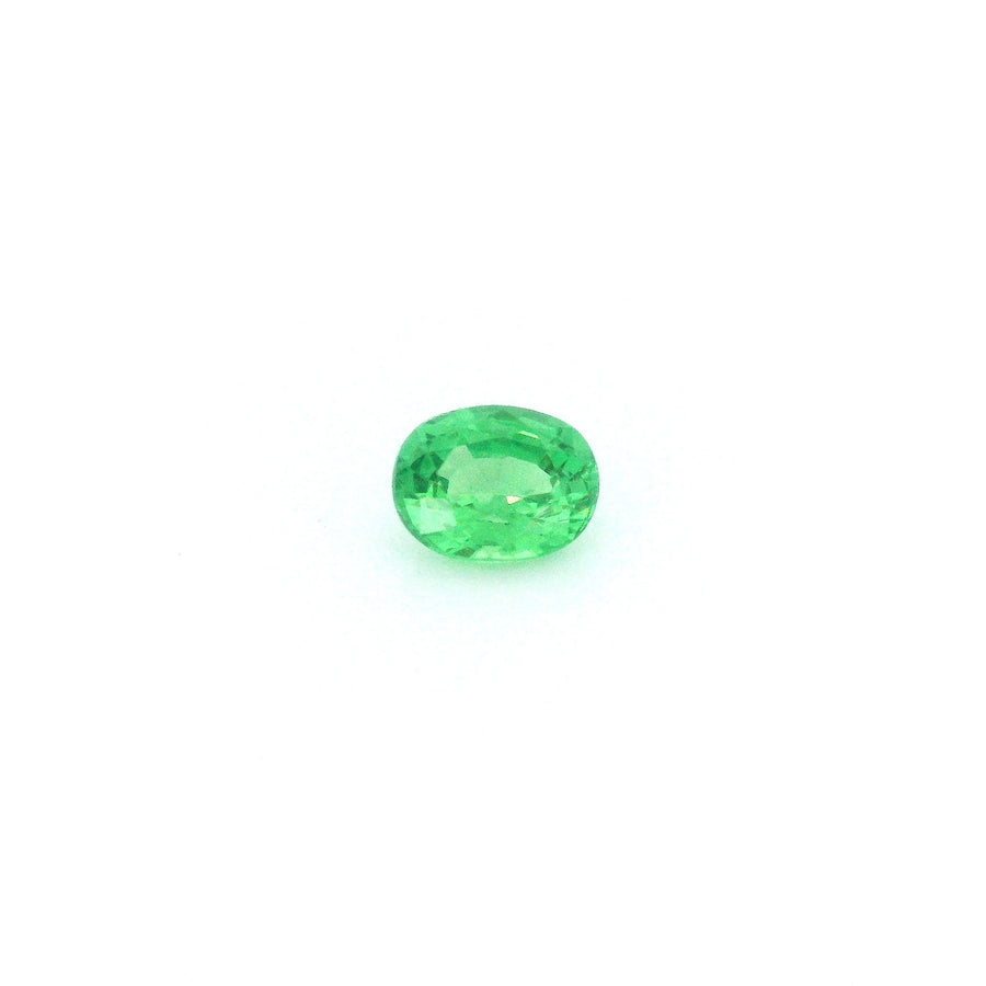 Oval Green Garnet 0.45ct loose gemstone