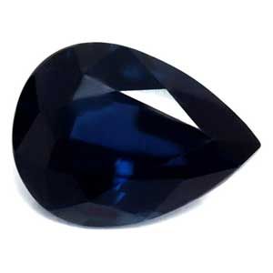 Pear Blue Sapphire 1.93ct loose gemstone