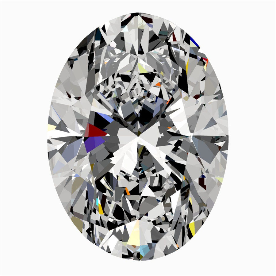 Oval Natural Diamond 0.40ct E VS2
