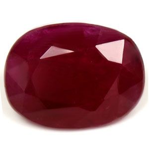 Oval Red Ruby 2.1ct loose gemstone