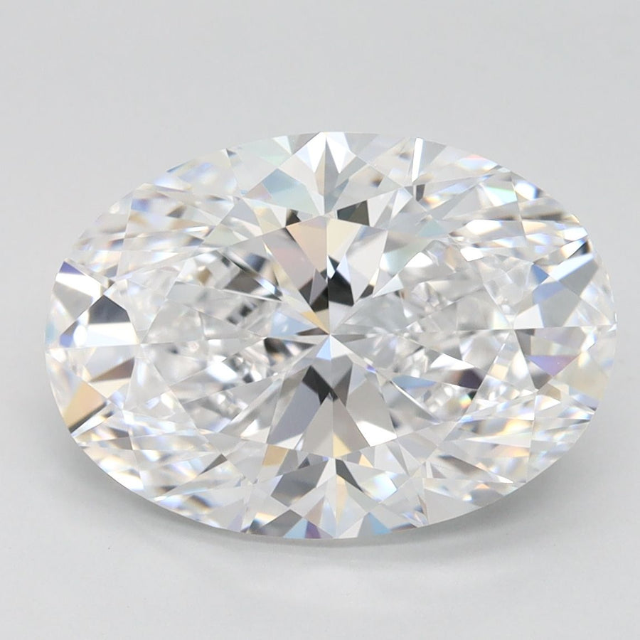 Oval Lab-Grown Diamond 3.80ct D IF