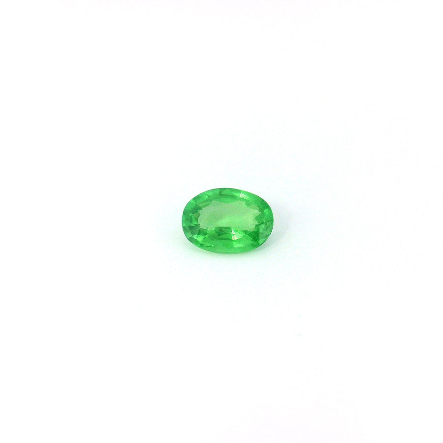 Oval Green Garnet 0.37ct loose gemstone