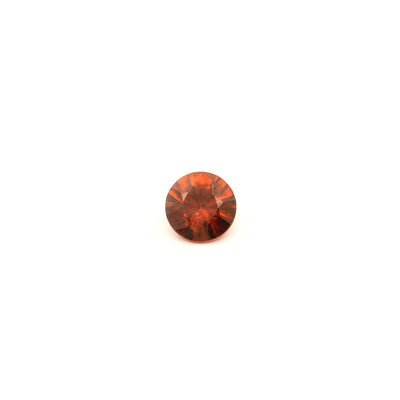Round Brown Zircon 1.14ct loose gemstone