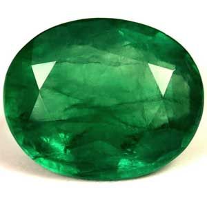 Oval Green Emerald 3.55ct loose gemstone