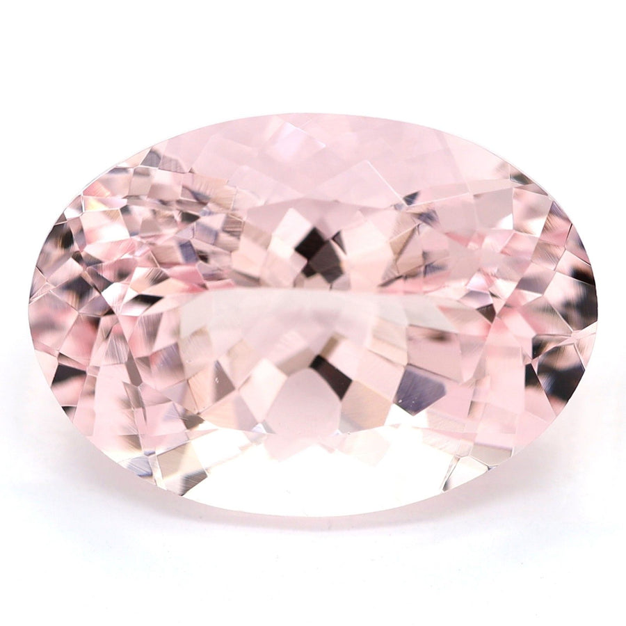 Oval Pink Morganite 6.4ct loose gemstone