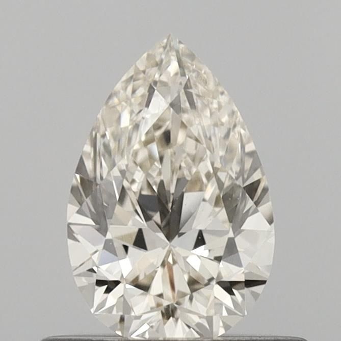 Pear Natural Diamond 0.51ct J VS1