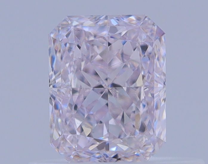 Radiant Faint Pink Natural Diamond 0.53ct VS2 loose diamond