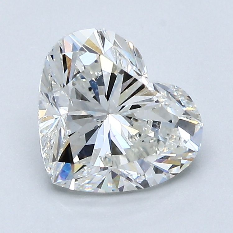 Heart Natural Diamond 1.70ct H VS2