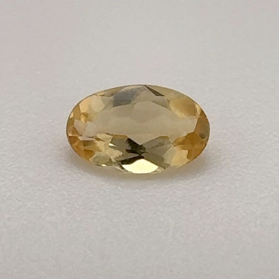 Oval Yellow Topaz 0.395ct loose gemstone