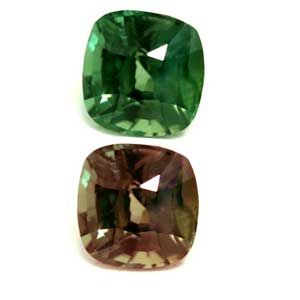 Cushion Green Alexandrite 0.41ct loose gemstone