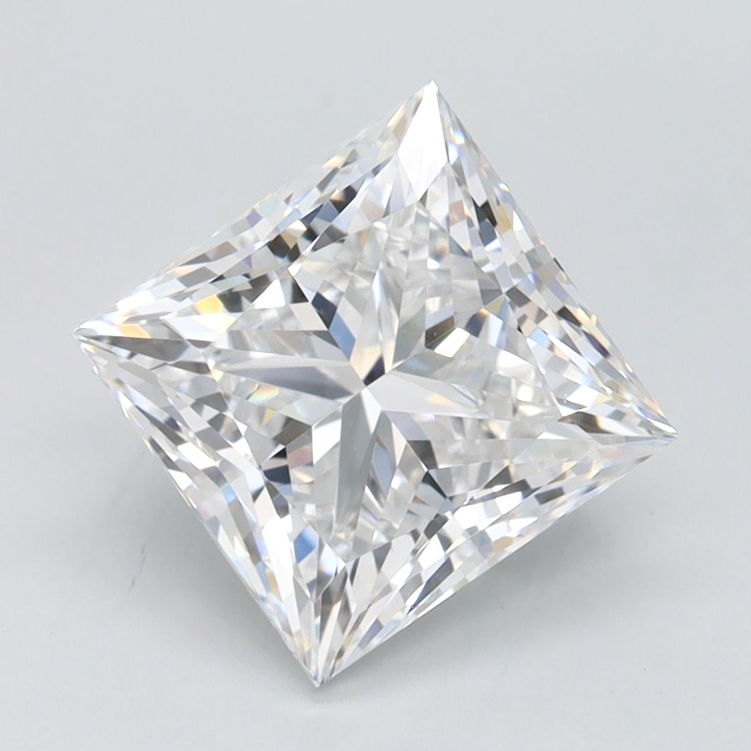 Princess Lab-Grown Diamond 2.57ct D VVS1